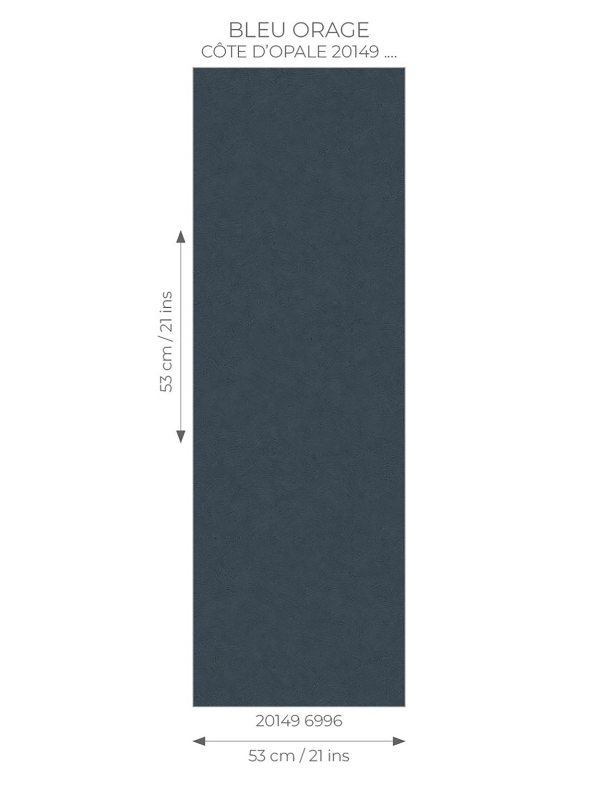 Papier peint Vague Côte Opale bleu marine - Seaside de Casadéco AMB7 | Réf. SEAS201496996