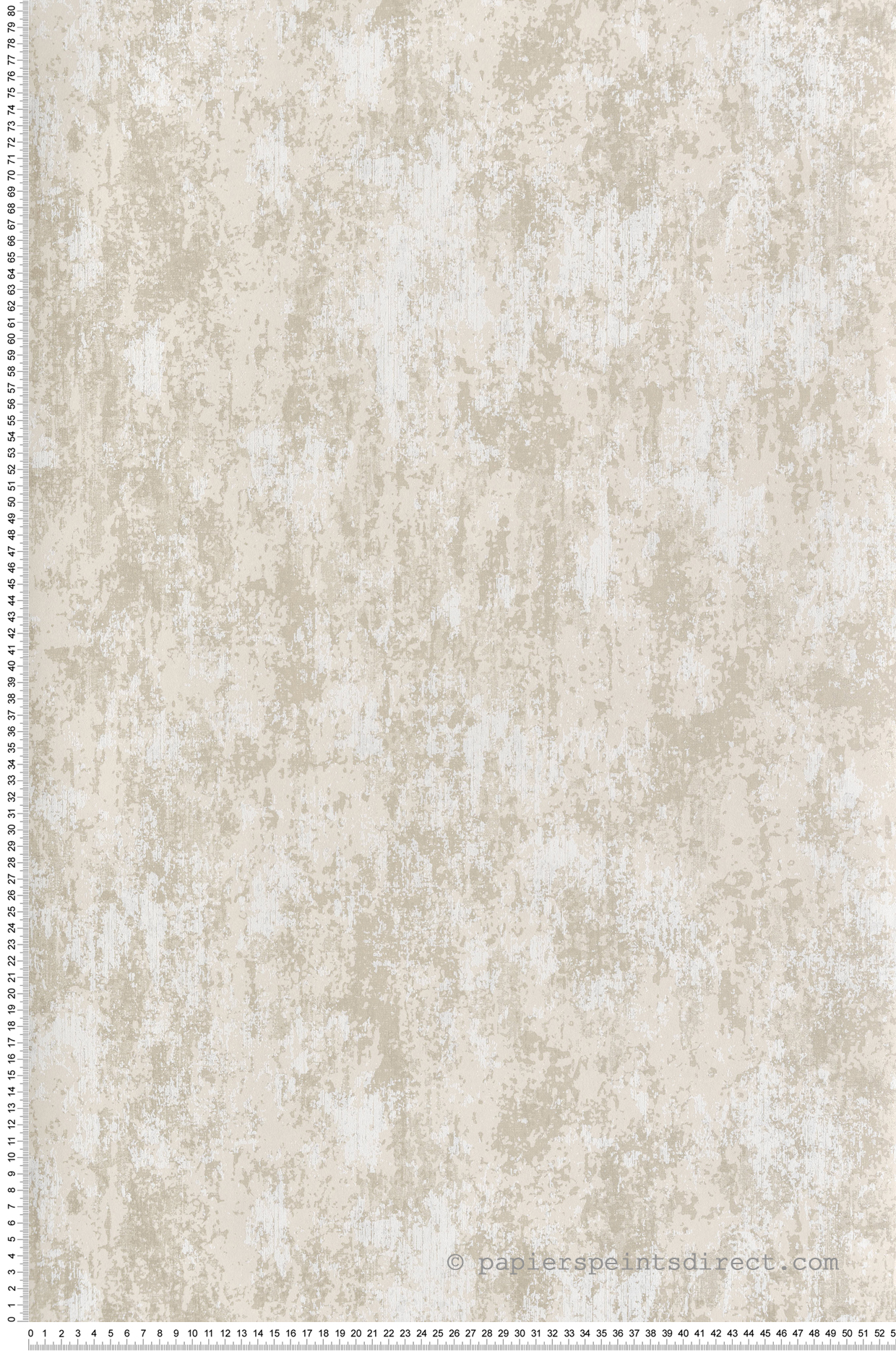 Papier peint Aspect Mur Vieilli grège doré - Unique de Lutèce | Réf. LTC-SR28102