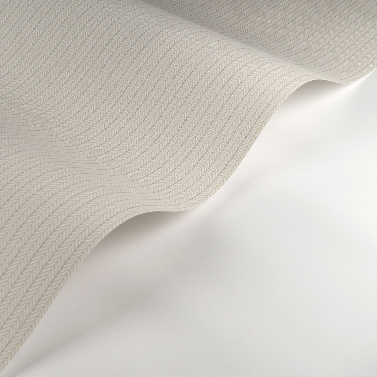 Papier peint Chevron Texturé Owen blanc cassé - Carnaby Street de Casadéco AMBV | Réf. CARN200536850