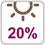 Satiné 20% de brillance