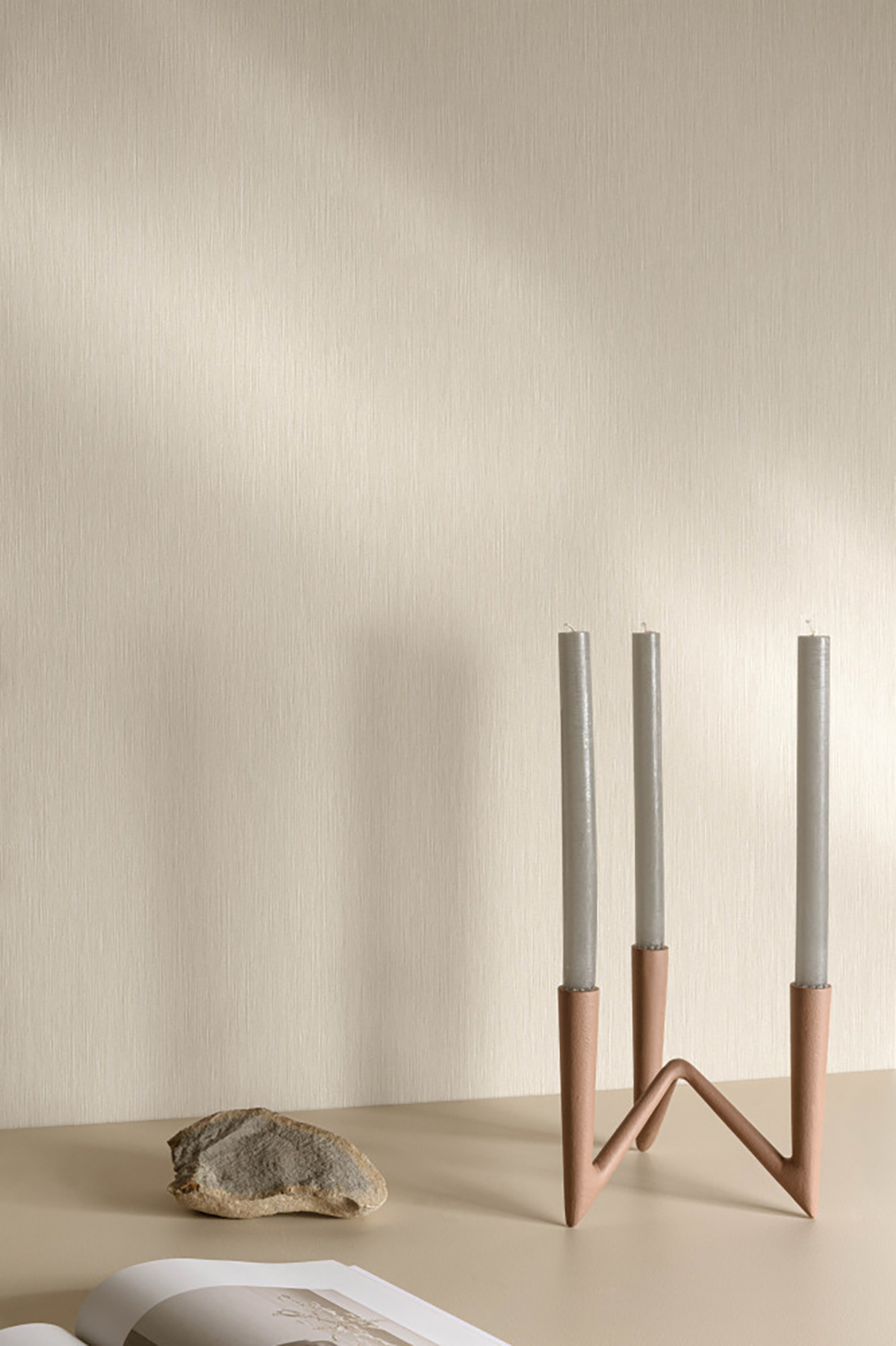 Papier peint Matière Paille écru - Byblos de Montecolino | Réf. MC-MU1001