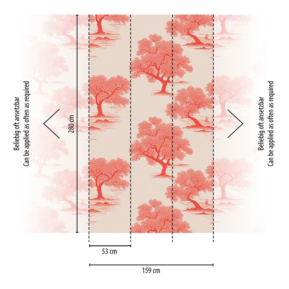 Papier peint panoramique Arbre Grand Chêne - The Wall 3 d'A.S. Création AMB3 | Réf. AS-398761