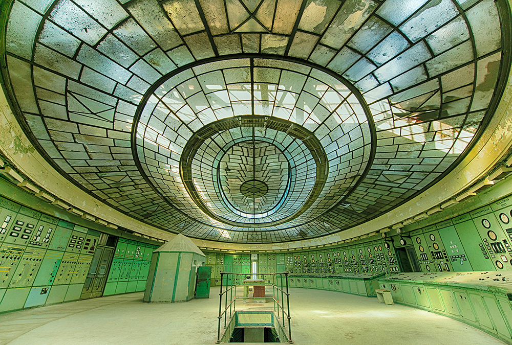 Papier peint panoramique Centre de contrôle - Référence APD-471-480-400x270 - Intissé 200g/m2 - Standard 400 x 270