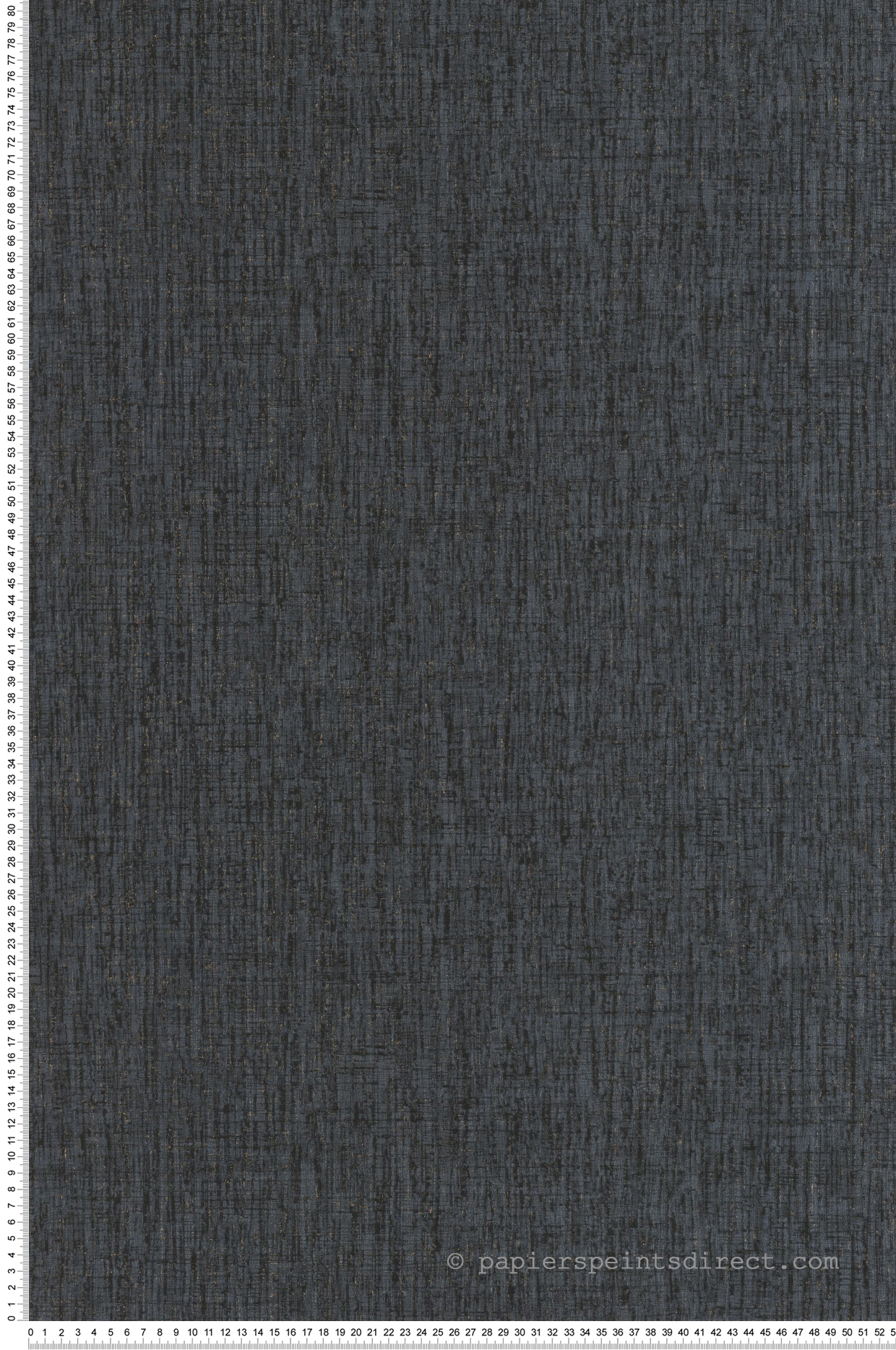 Papier peint Faux uni Ecorce Scribe gris encre - Babylone de Casadéco | Réf. BBLN89756641