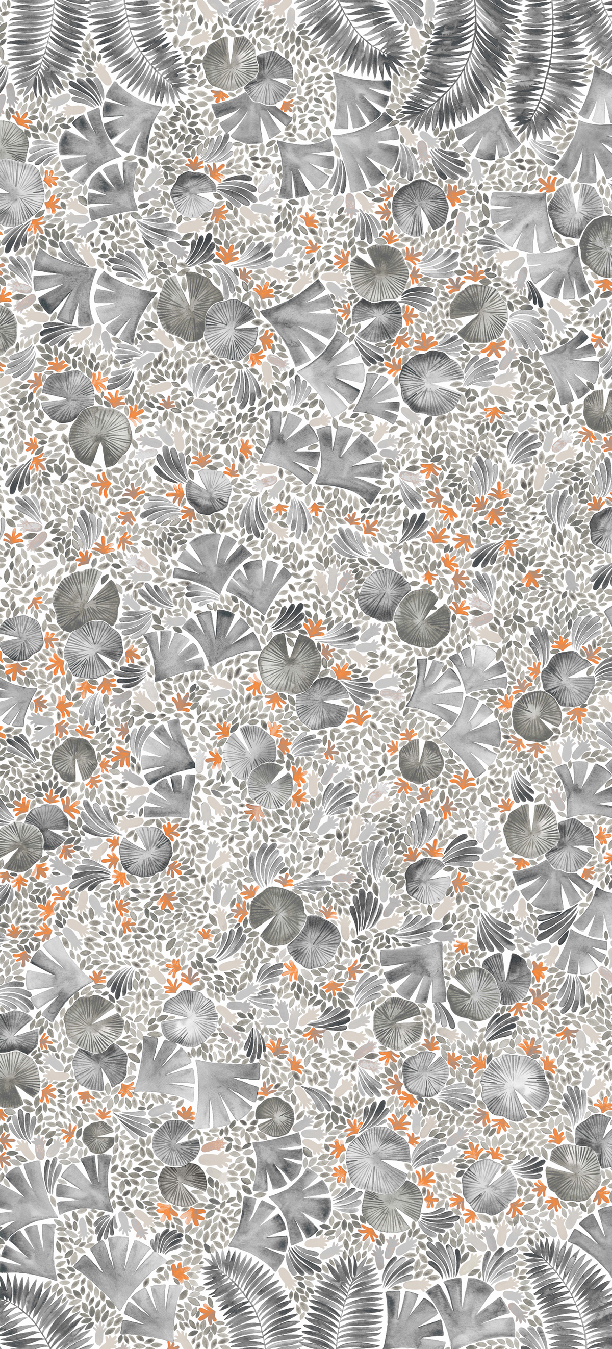 Papier peint panoramique Tigres Grisaille A 1/2/3 - Isidore Leroy