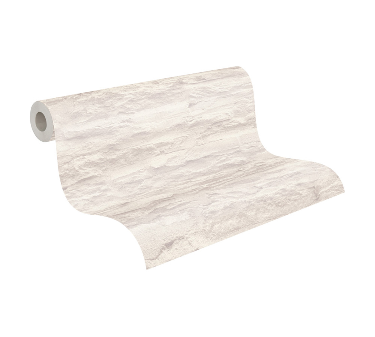 Papier peint Pierre gris blanc - Elements 2 d'A.S. Création ROLL | Réf. AS-959083