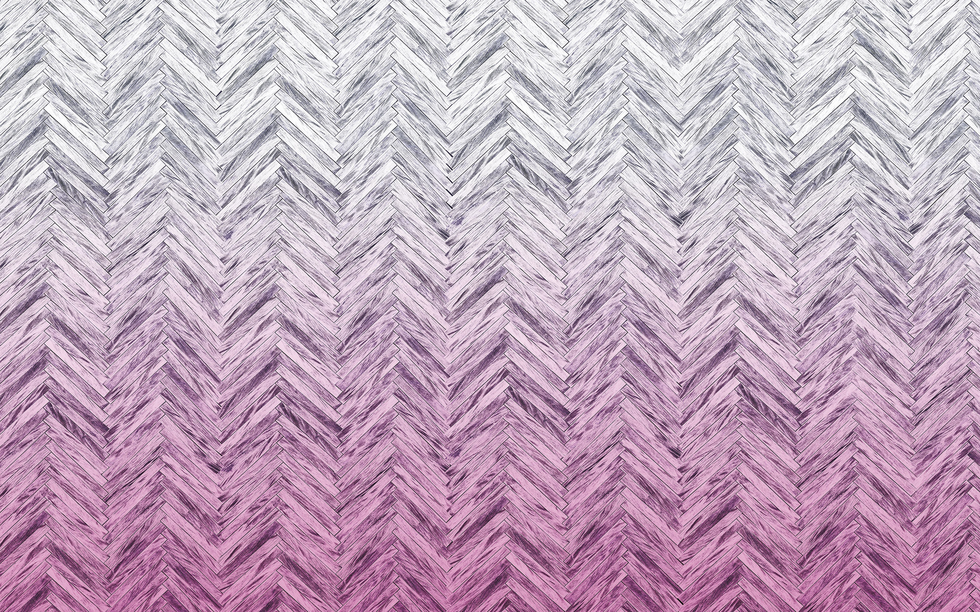 Panoramique Herringbone Pink  - Papier peint Komar