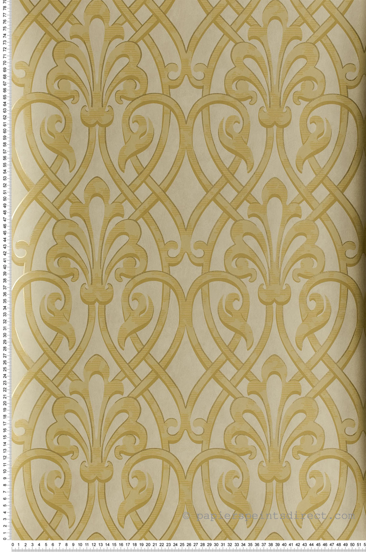 Papier peint Brook Street Fedora - Collection London Wallpapers V de Little Greene