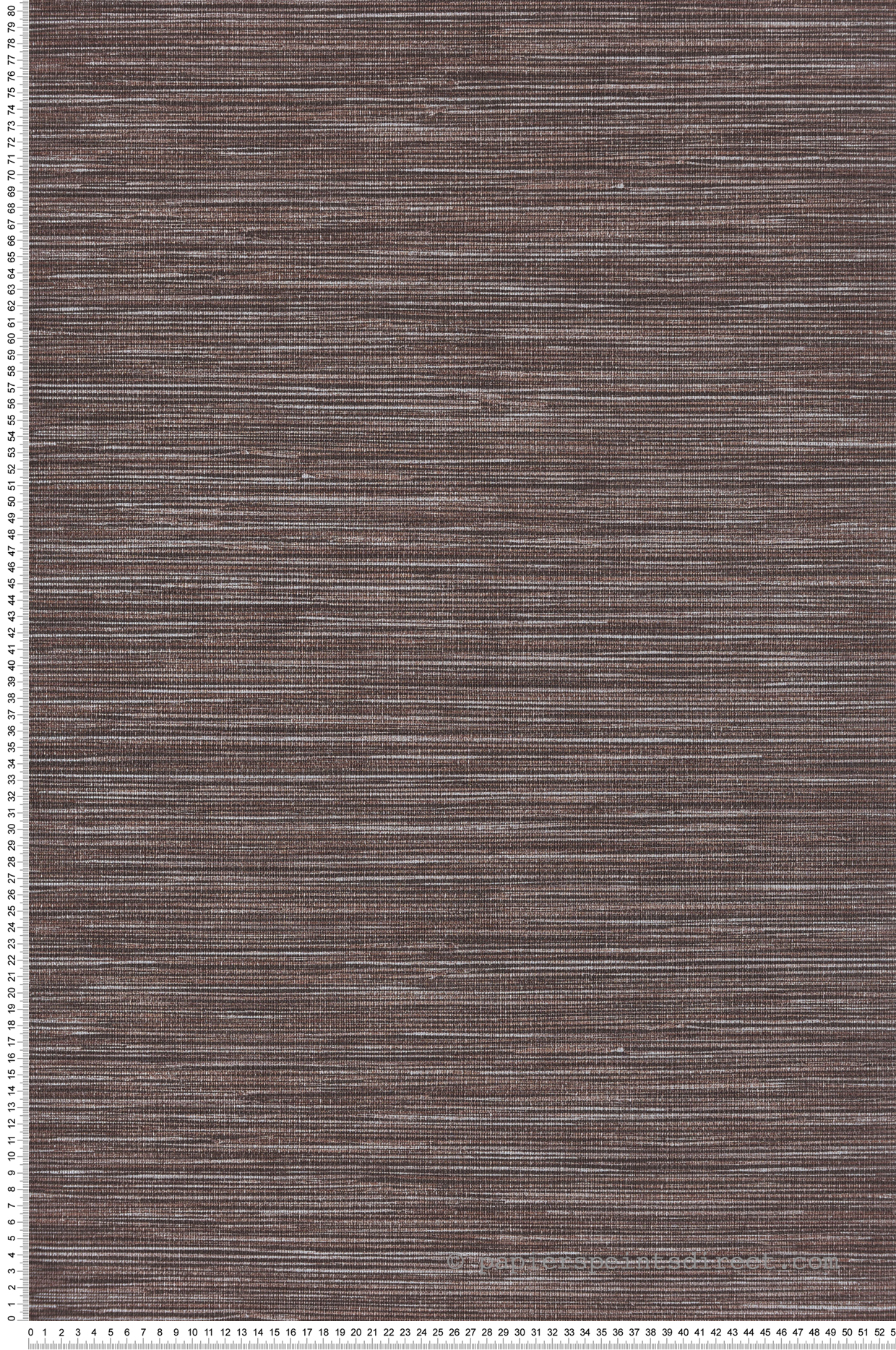Papier peint Paille Japonaise marron foncé - Maori de Montecolino | Réf. MC-TA25043