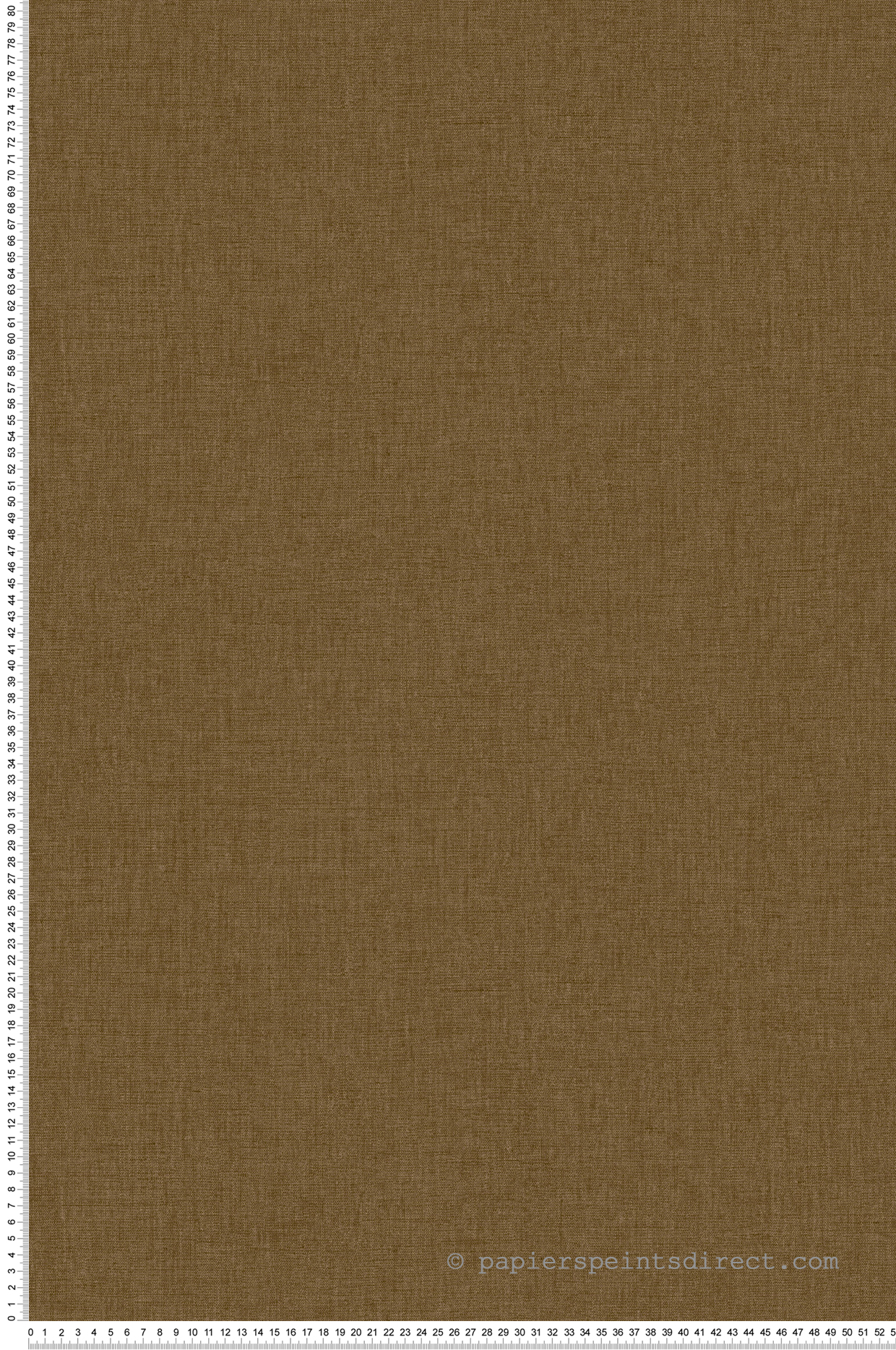 Papier peint Faux Uni Tissage marron automnal - Bohème de Casélio | Réf. BOM103227390