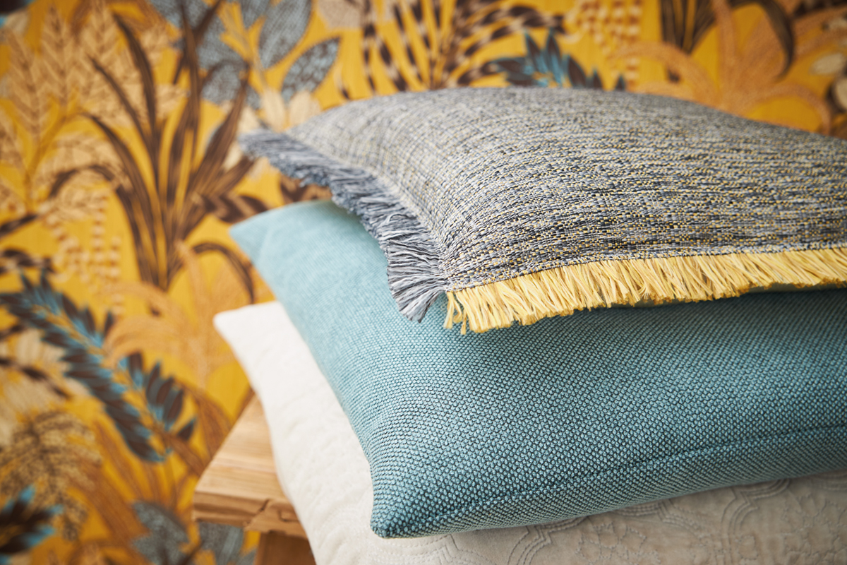 Papier peint Feuillages Exotiques maïs - Metropolitan Stories 2 d'AS Création | Réf. SP15488