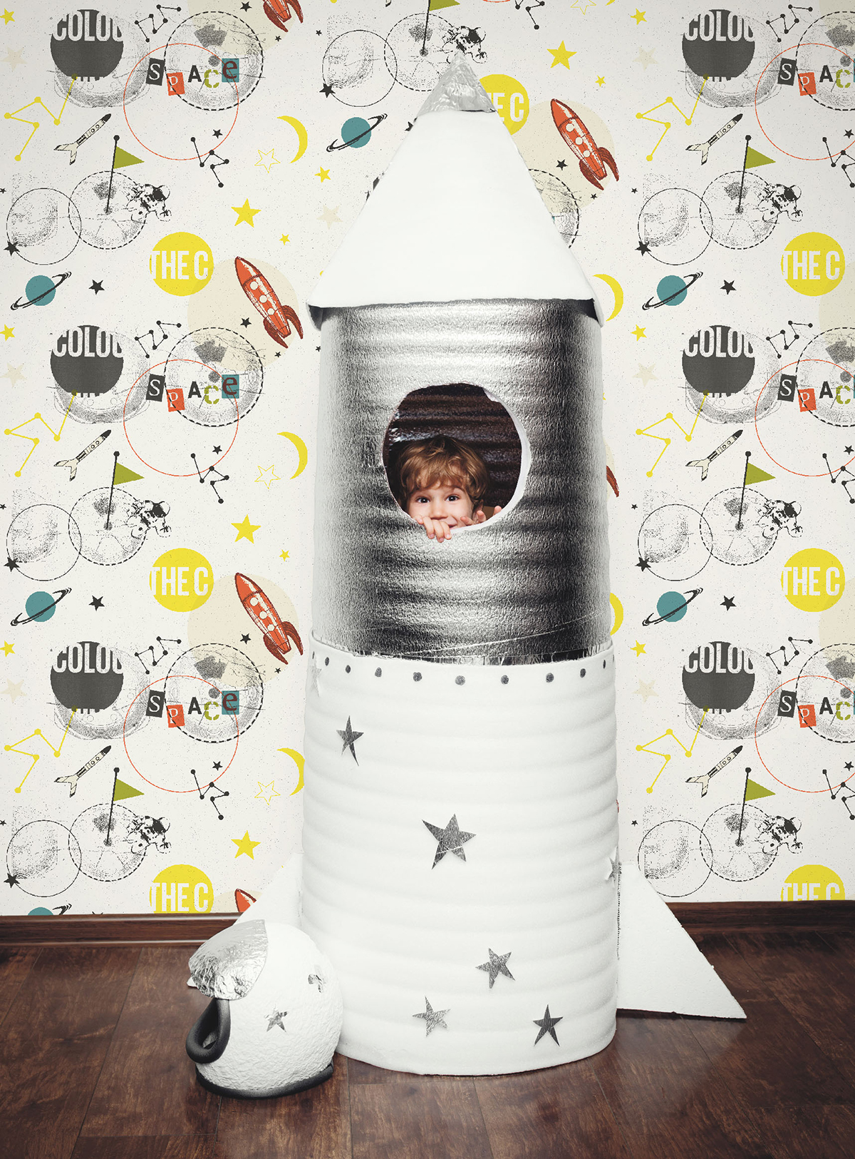 Papier peint Univers multicolore - Les Aventures de Lutèce | Réf. LTC-51164302