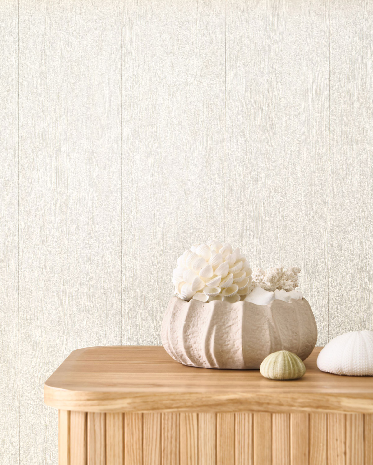 Papier peint Bois Marina craie - Seaside de Casadéco | Réf. SEAS25091106