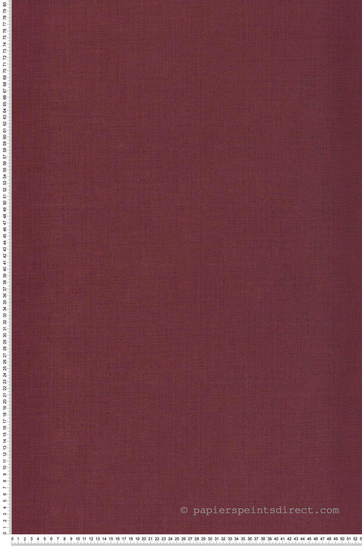 Papier peint Uni Rosalie pourpre - Villa Rosalie de Lutèce | Réf. LTC-51174910