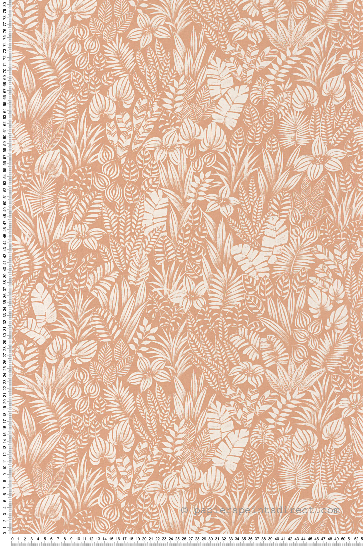 Papier peint Jungle Napa Valley melon écru - California de Casadéco | Réf. CALF88823333