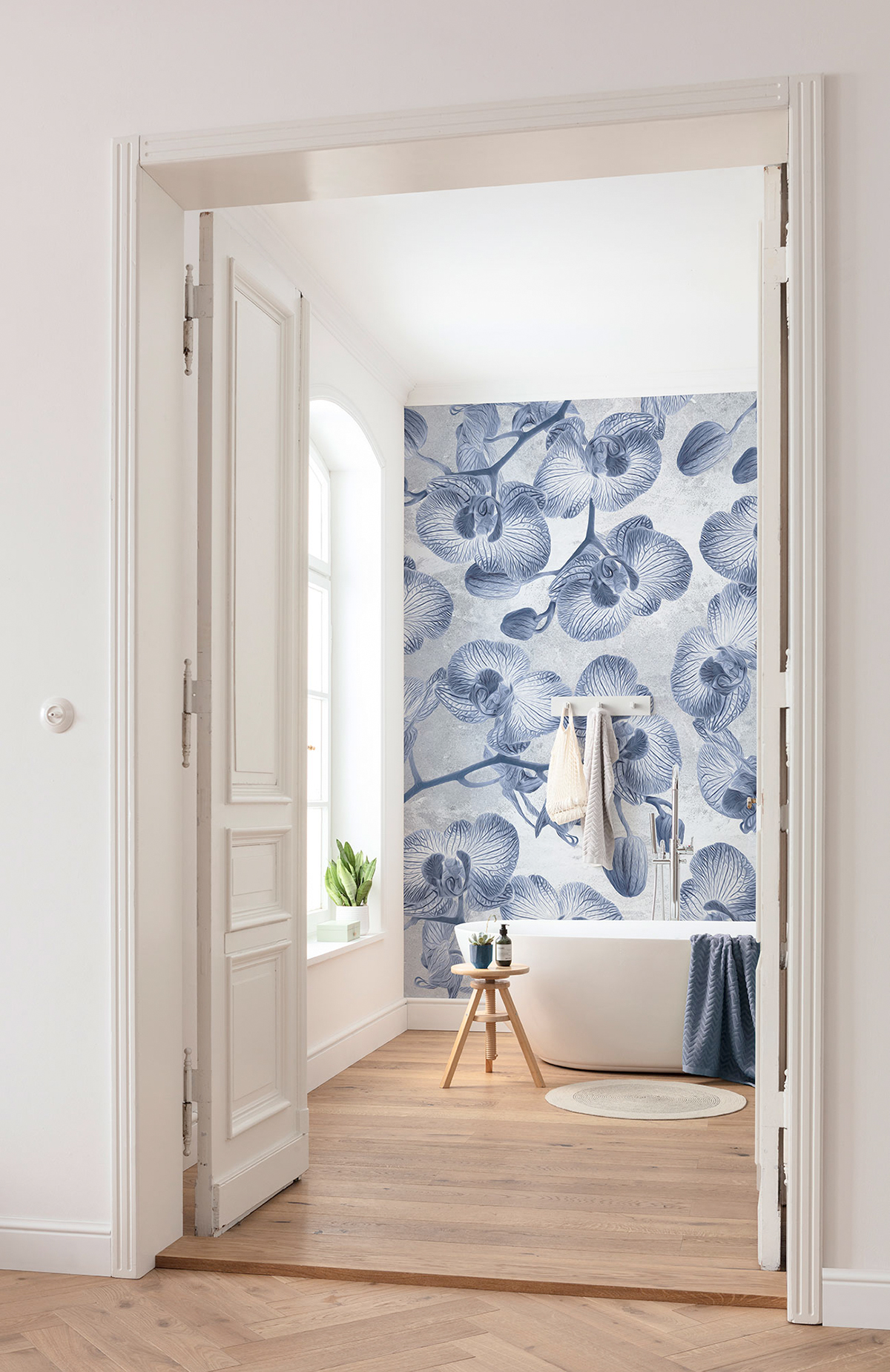 Papier peint panoramique Orchidée Fleur - Papier peint Komar Le Jardin