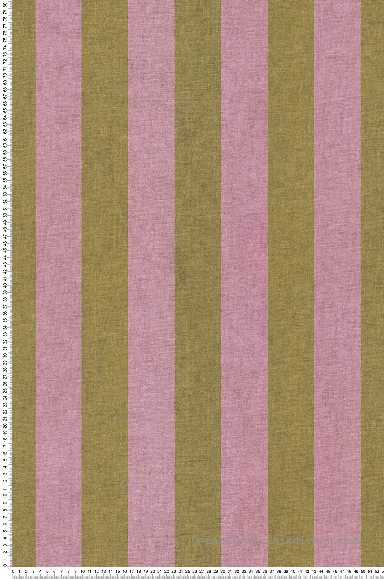 Papier peint Rayures Vintage rose vert avocat - Anna D'Andrea d'A.S. Création | Réf. AS-782261