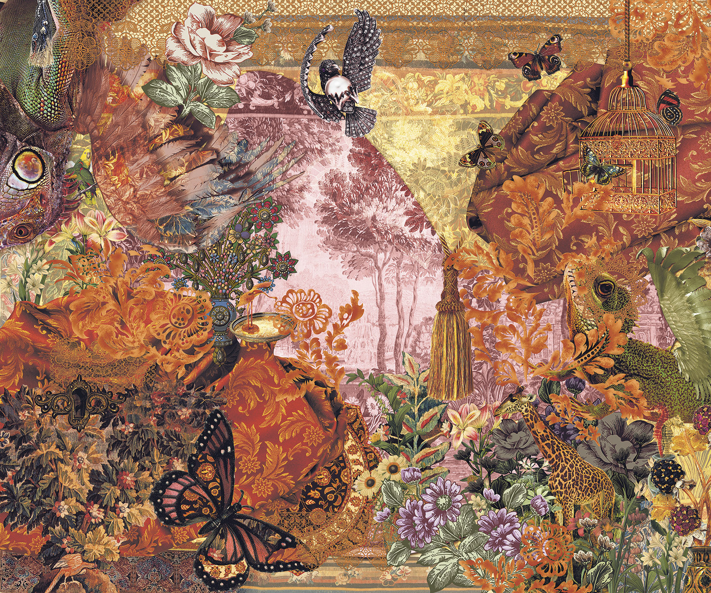 Panoramique Gobelin  - Papier peint Komar