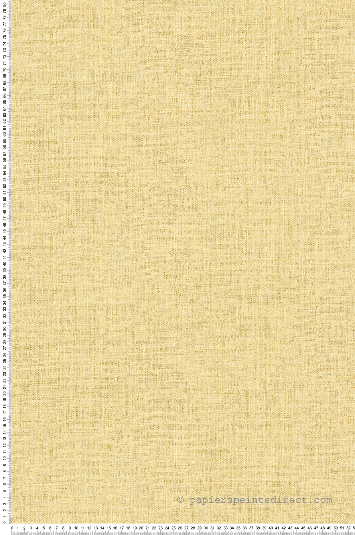 Papier peint Faux Uni Effet Jute jaune pale - Desert Lodge de Livingwalls | Réf. 38528-8