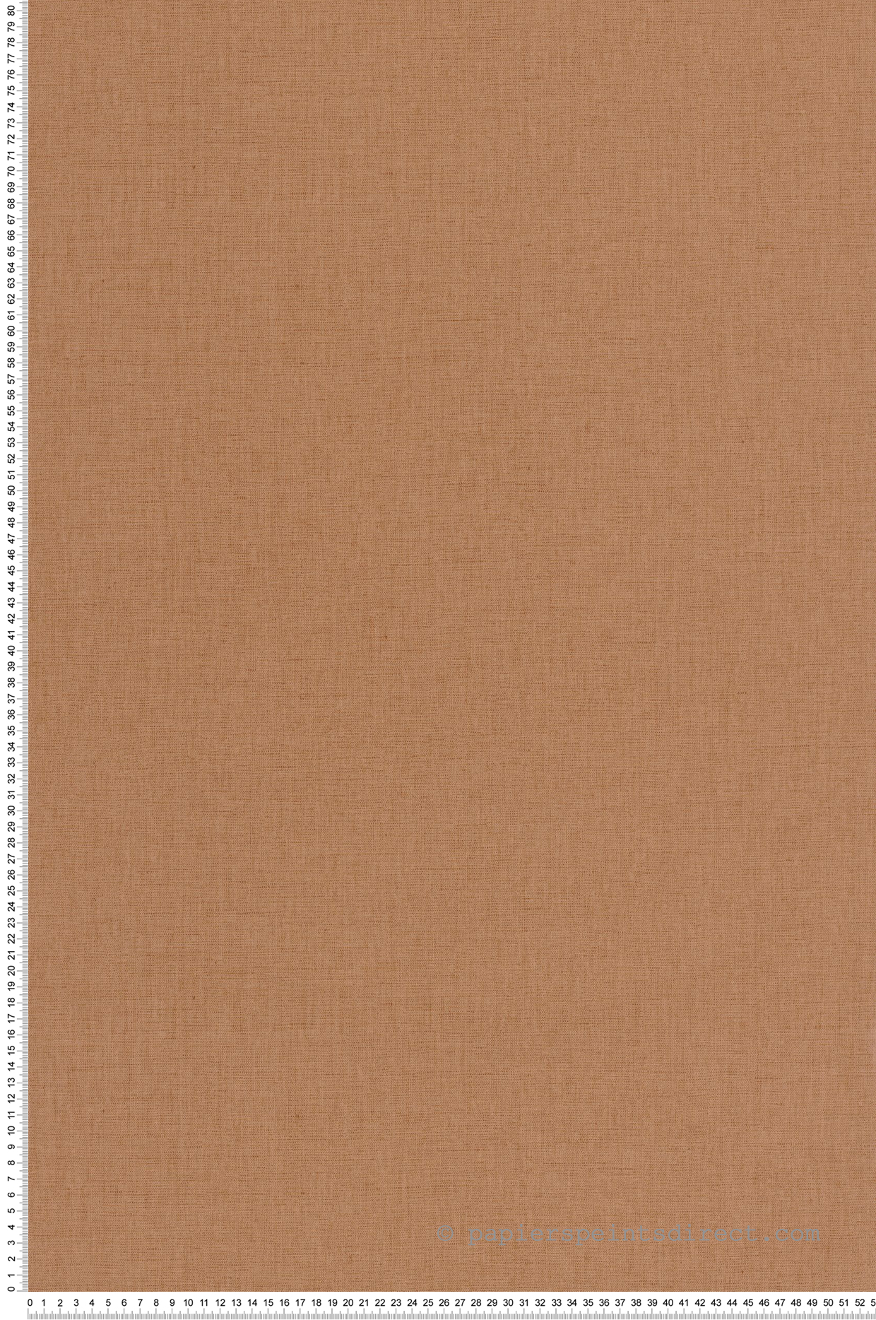 Papier peint Faux Uni Tissage terre cuite - Art of Botany de Casélio | Réf. AOB103223131