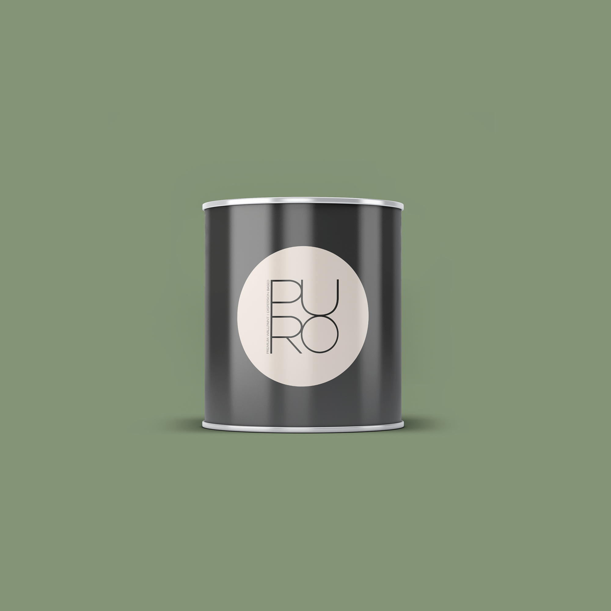 Image d'un pot de 1 litre de peinture Puro vert sage green - c5003