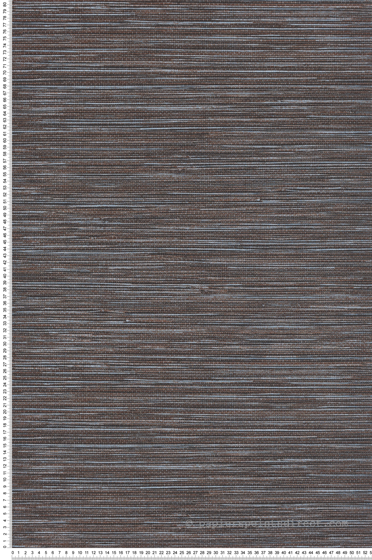 Papier peint Paille Japonaise noir bleu - Maori de Montecolino | Réf. MC-TA25046