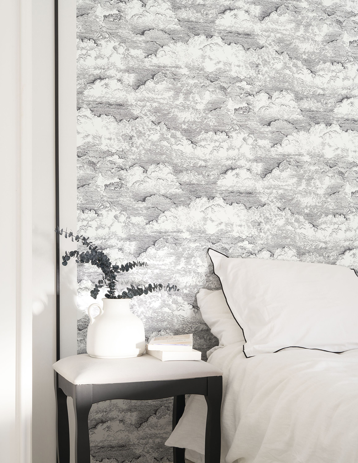 Papier peint Nuage Songe noir - Voyage Onirique de Casadéco | Réf. ONIR87279907