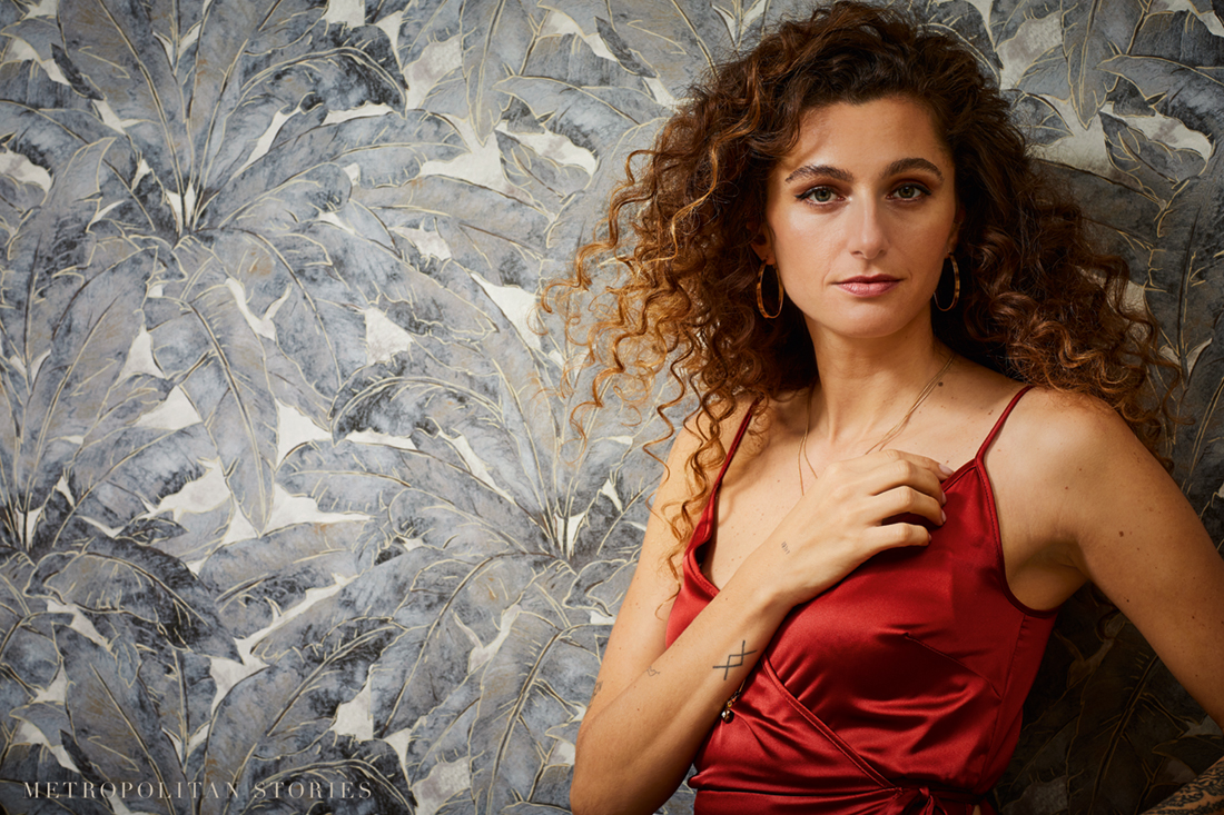 Papier peint Feuillages gris foncé - Metropolitan Stories d'AS Création AMB 5 | Réf. SP14697