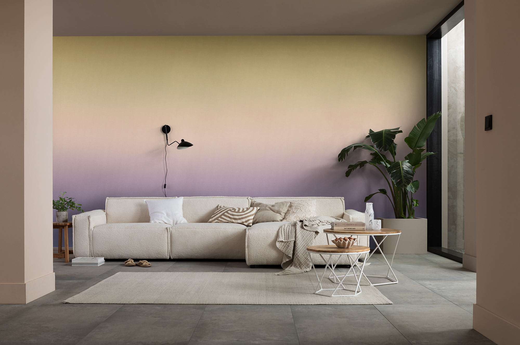 Papier peint panoramique Dégradé Good Morning - Papier peint Komar Flair