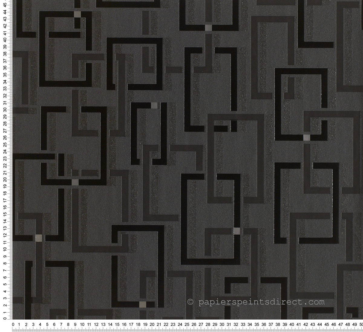 Timesquare noir - papier peint AS Création