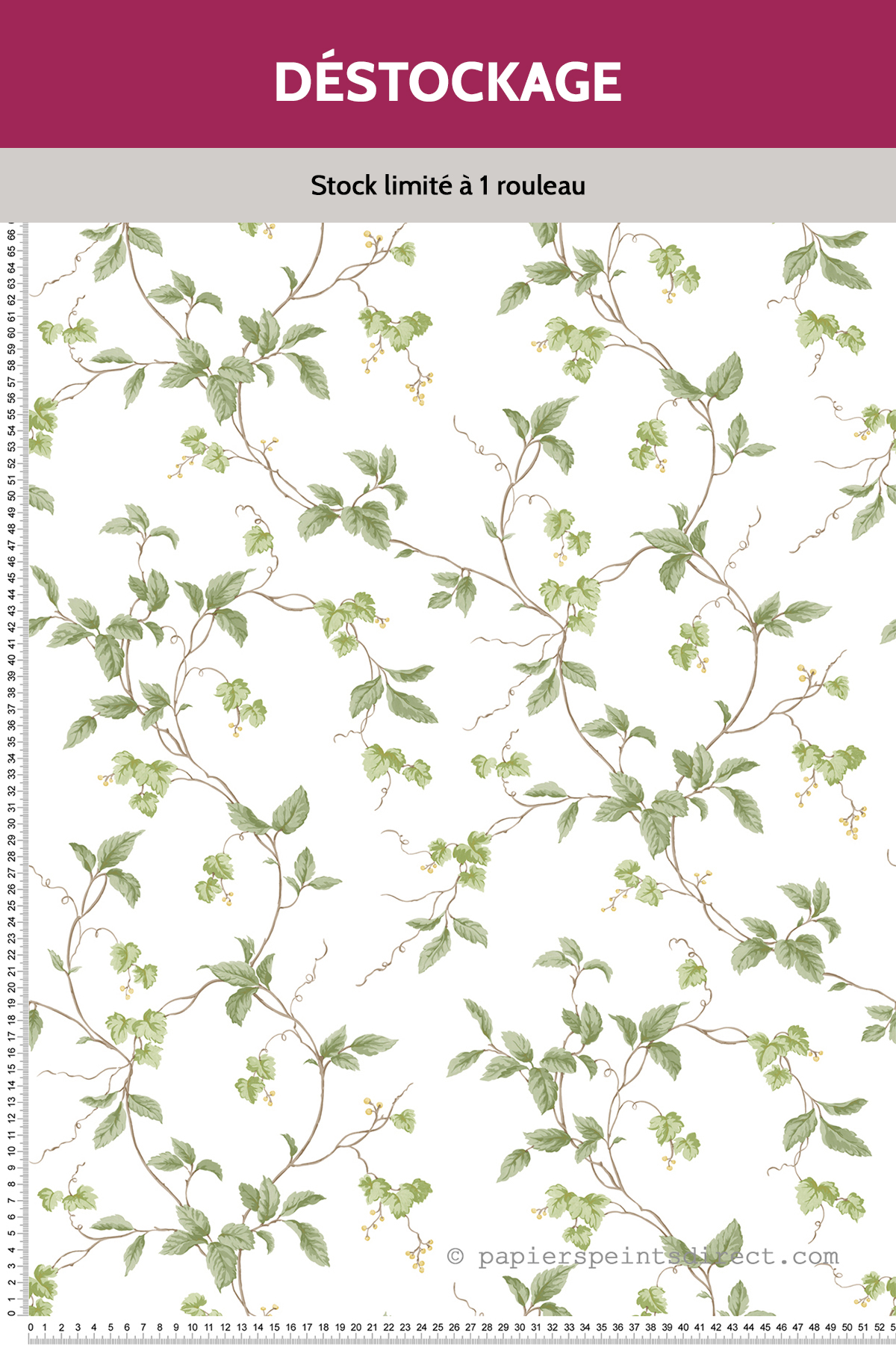 Papier peint Destockage - Branches Jaunes - Nouvelle Cuisine 5