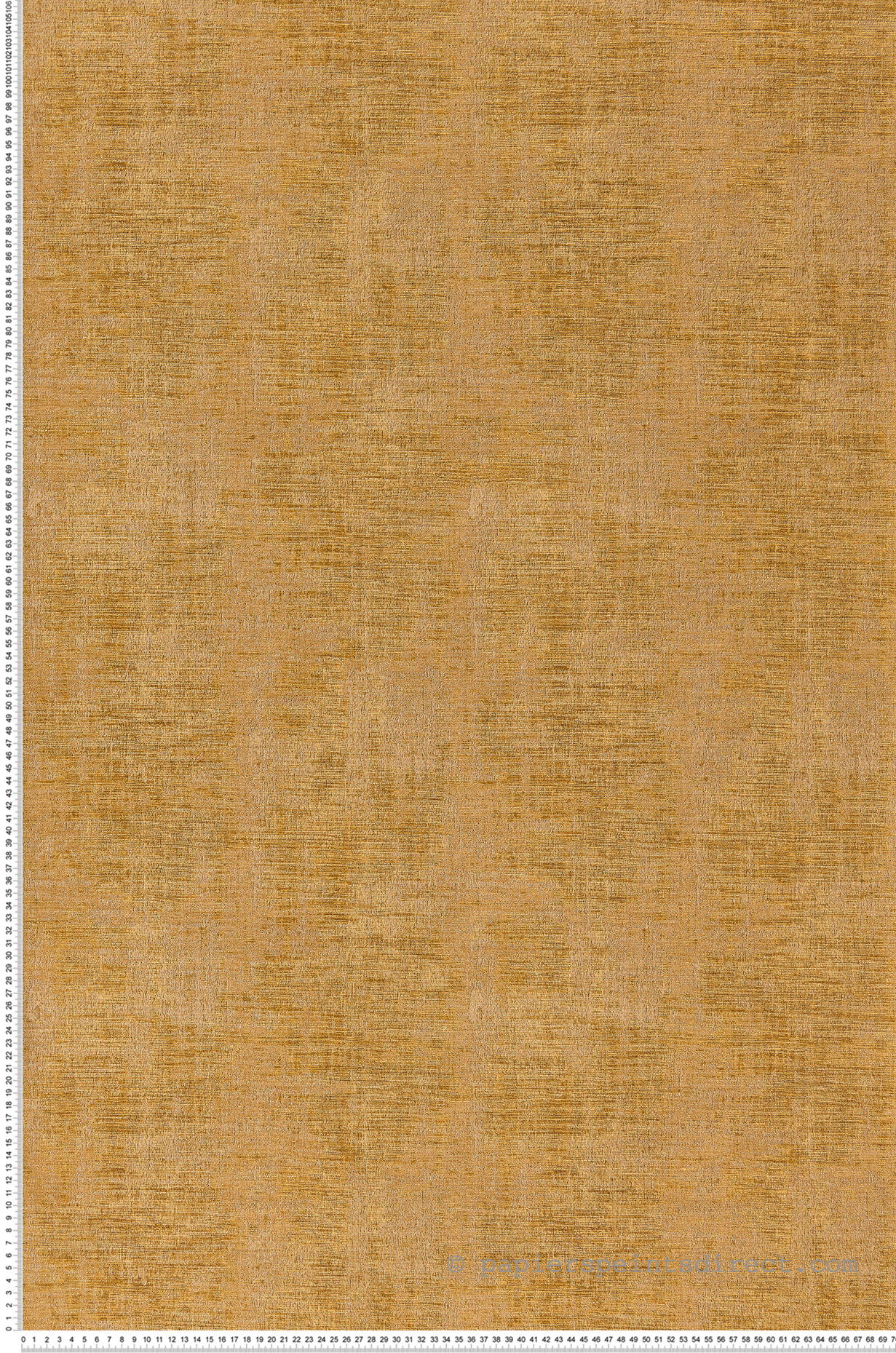 Papier peint Faux uni Johara jaune curry - Mansour de Casamance | Réf. CAS-74391902