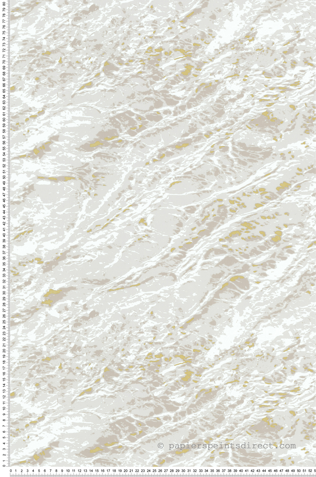 Papier peint Marbre beige doré - Guy Laroche de Lutèce | Réf. LTC-51246602