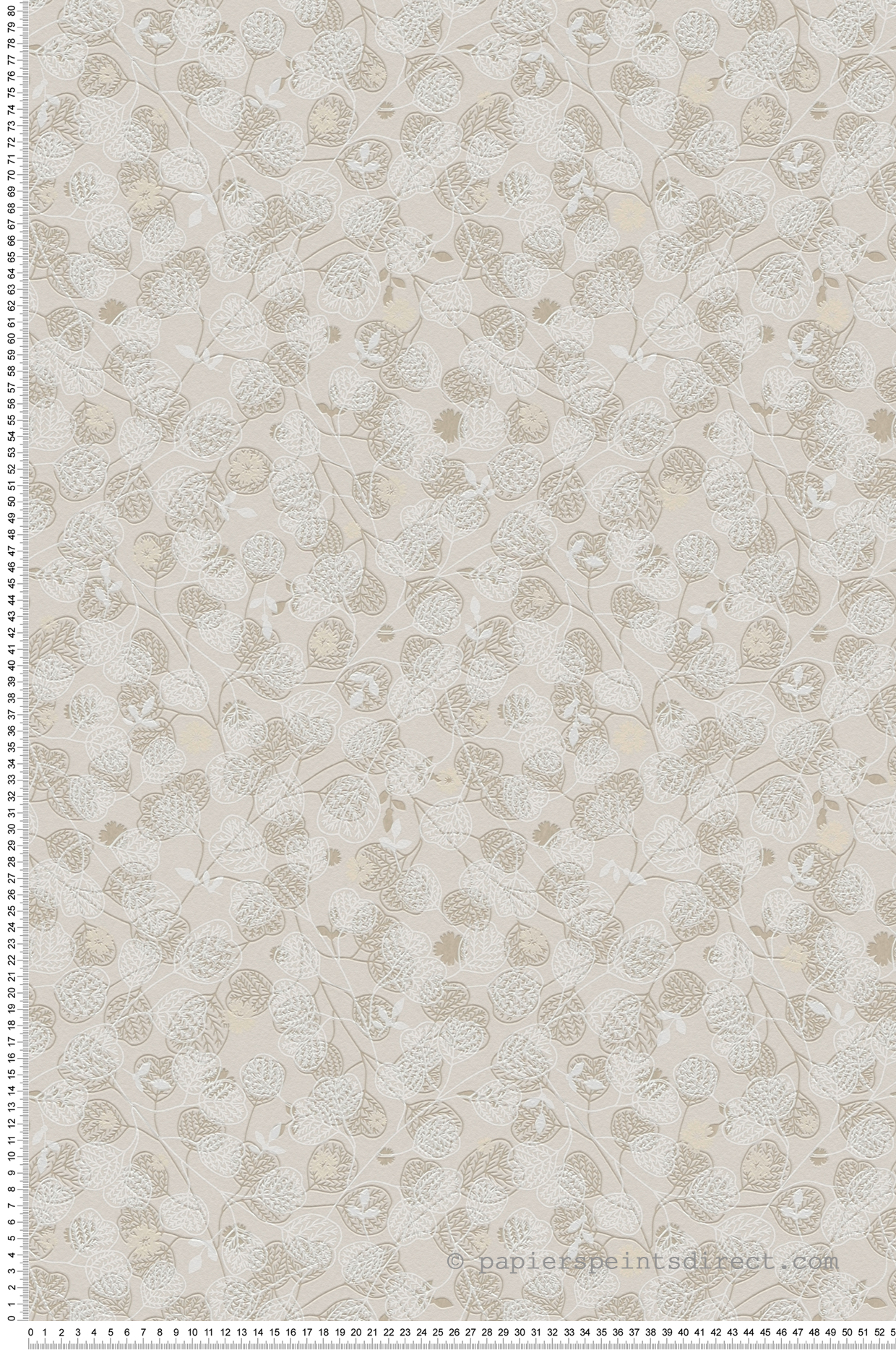 Papier peint Nature Scandinave beige lin - Metropolitan Stories 3 d'A.S. Création | Réf. AS-391112