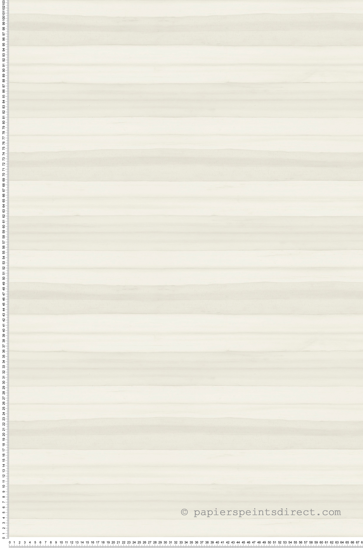 Papier peint Lamelle d'Écorce écru - Greenhouse de York (Initiales) | Réf. INI-GO8262