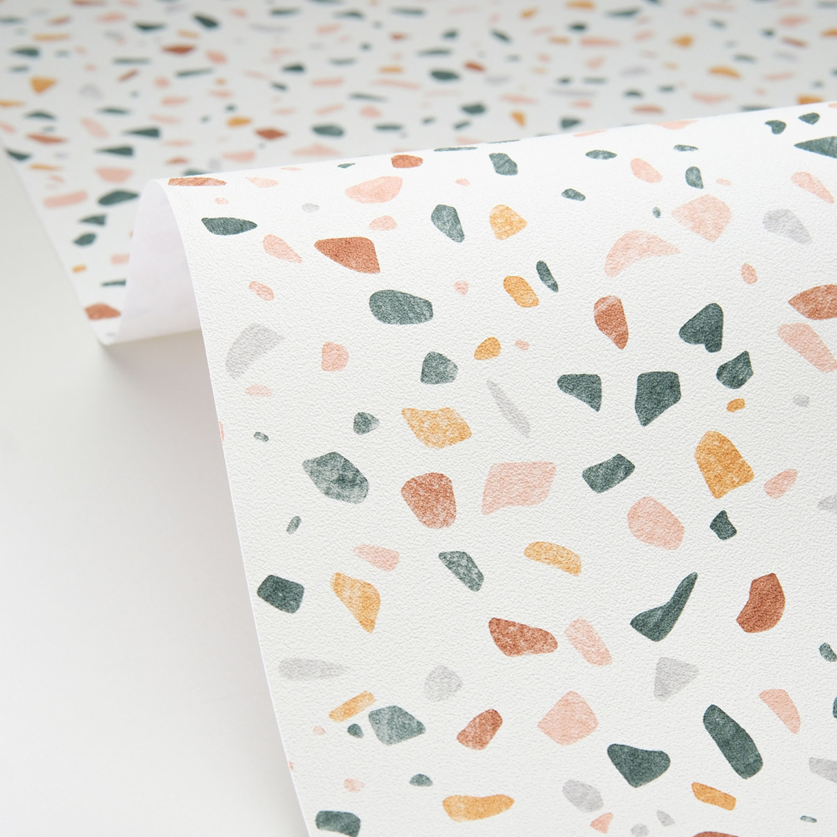 Papier peint Terrazzo Granito rose - Kitchen Box de Casélio amb2| Réf. KBO106890889