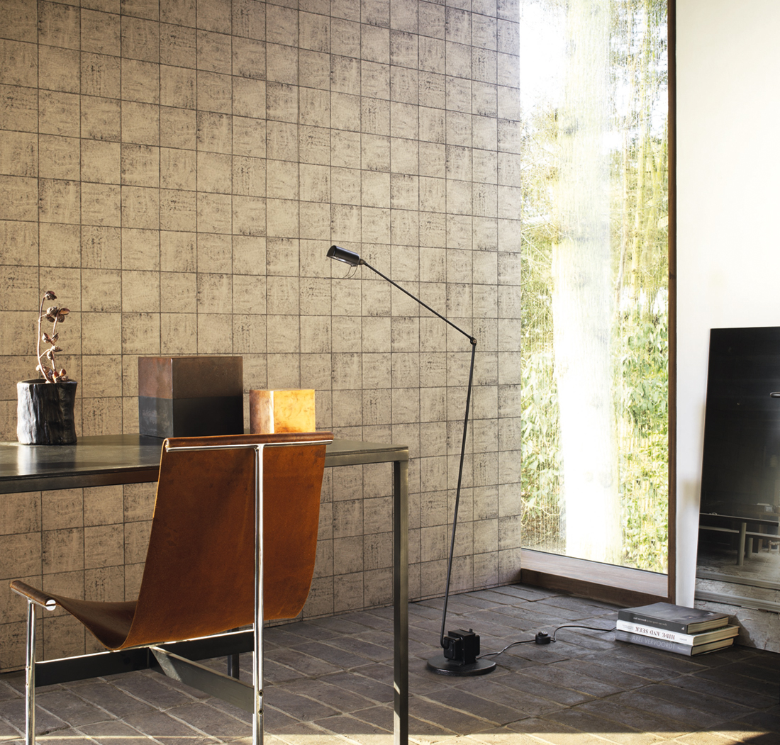 Papier peint Osaka noir doré - Natsu de Casadéco AMB | Réf. NATS82169702