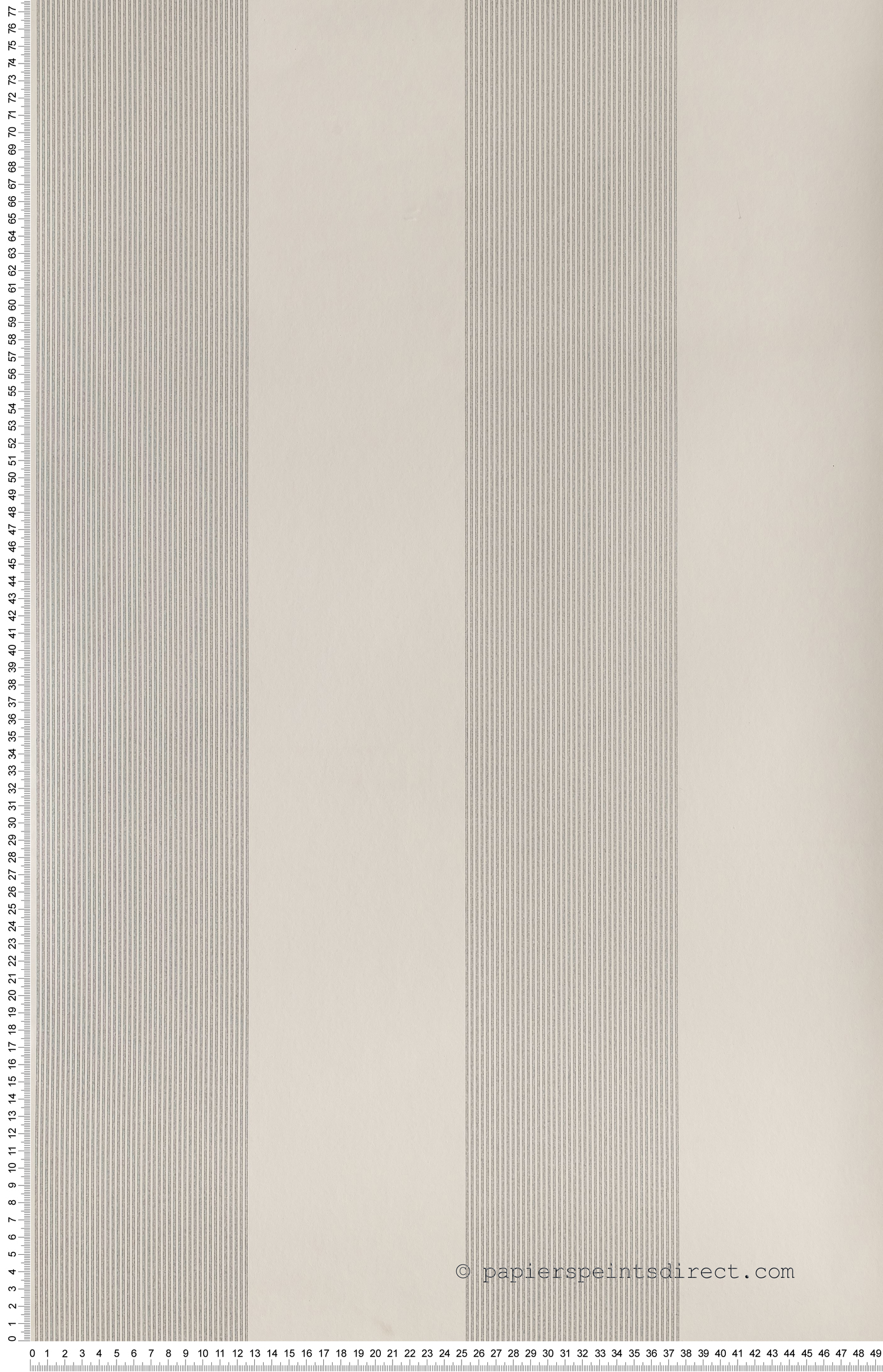 Elephant stripes argent - Painted Papers de Little Greene