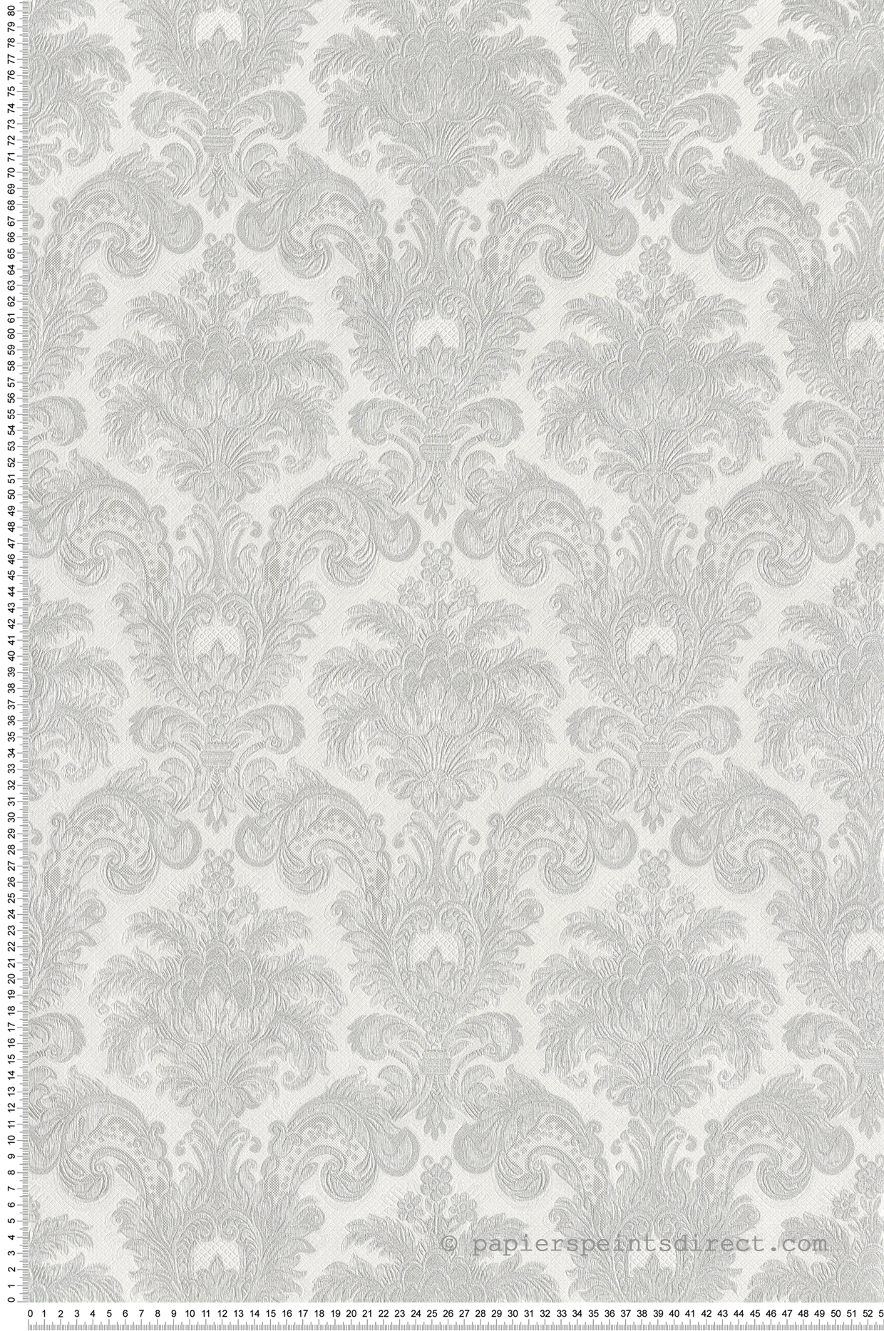 Papier peint Château Baroque argenté - Venise de Montecolino | Réf. MC-23611