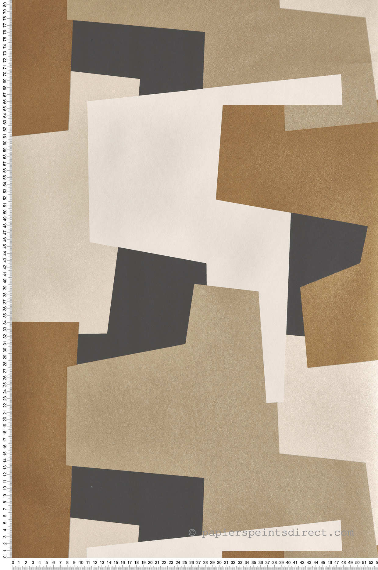 Papier peint Forme Graphique anthracite métallisé - Color Game de Casadéco | Réf. GAME200602992