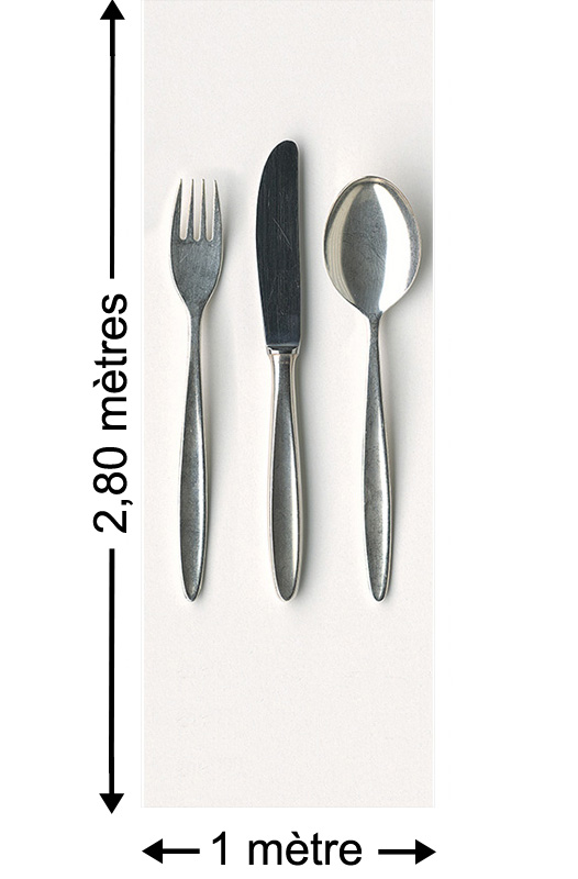 Bon appétit - Papier peint lé unique