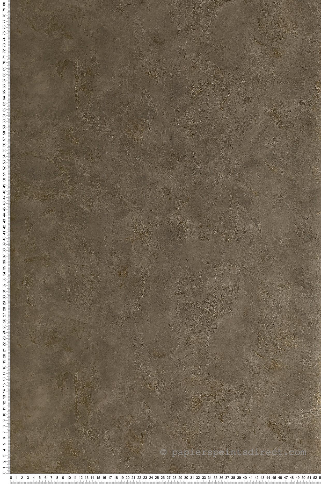 Papier peint Effet béton taupe cuivré - Patine de Casélio | Réf. PAI100222234