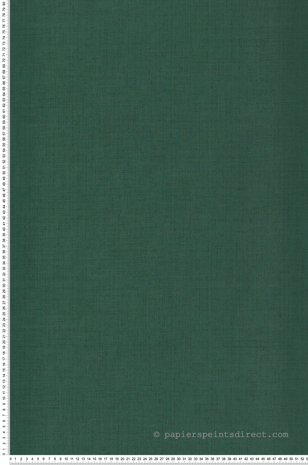 Papier peint Uni Rosalie vert sapin - Villa Rosalie de Lutèce | Réf. LTC-51174944