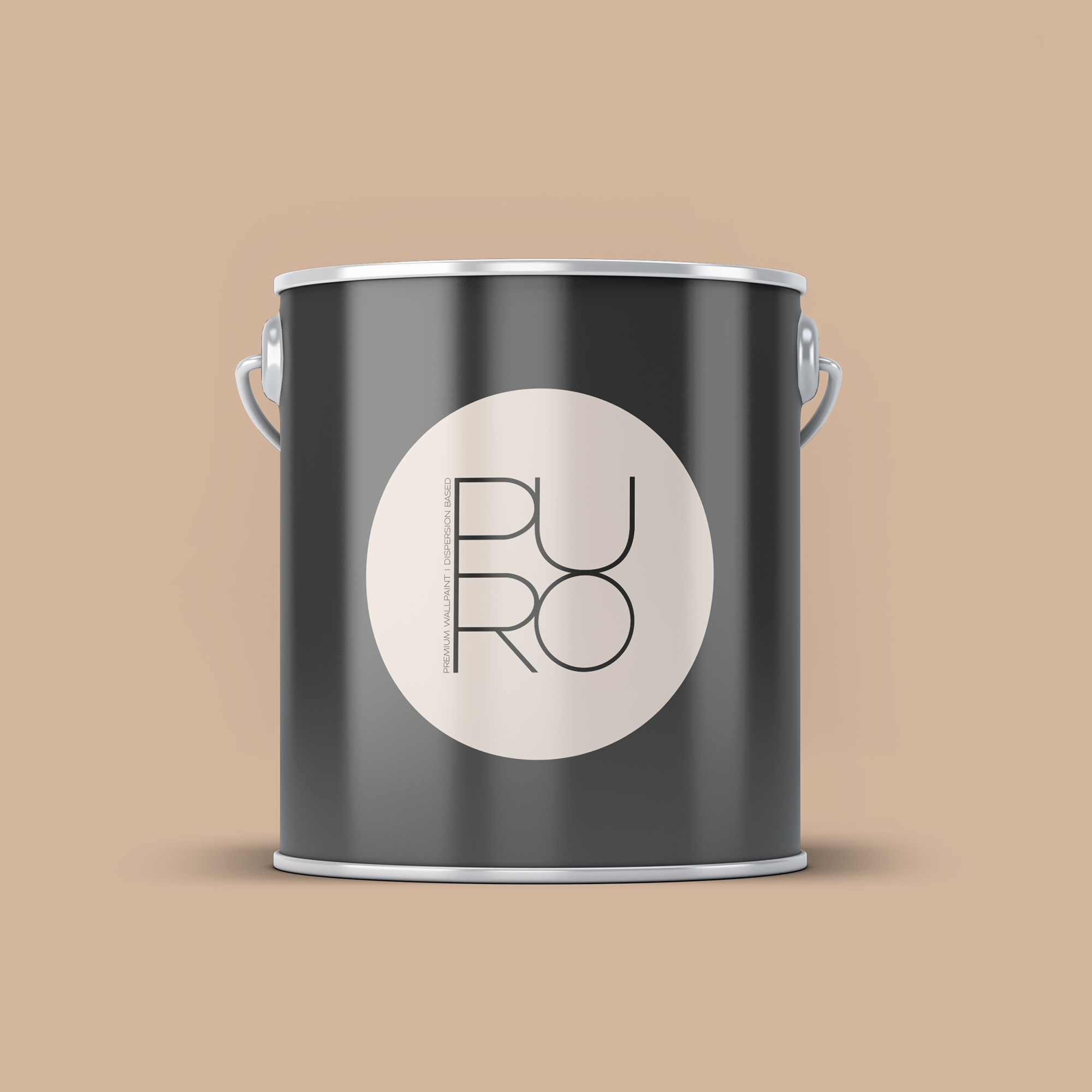 Image d'un pot de 2,5 litres de peinture Puro beige sandy beige  - c7029