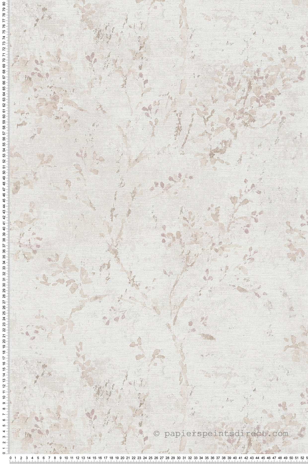 Papier peint Végétaux Abstrait Peinture beige rose - Stories of Life d'A.S. Création | Réf. AS-396503