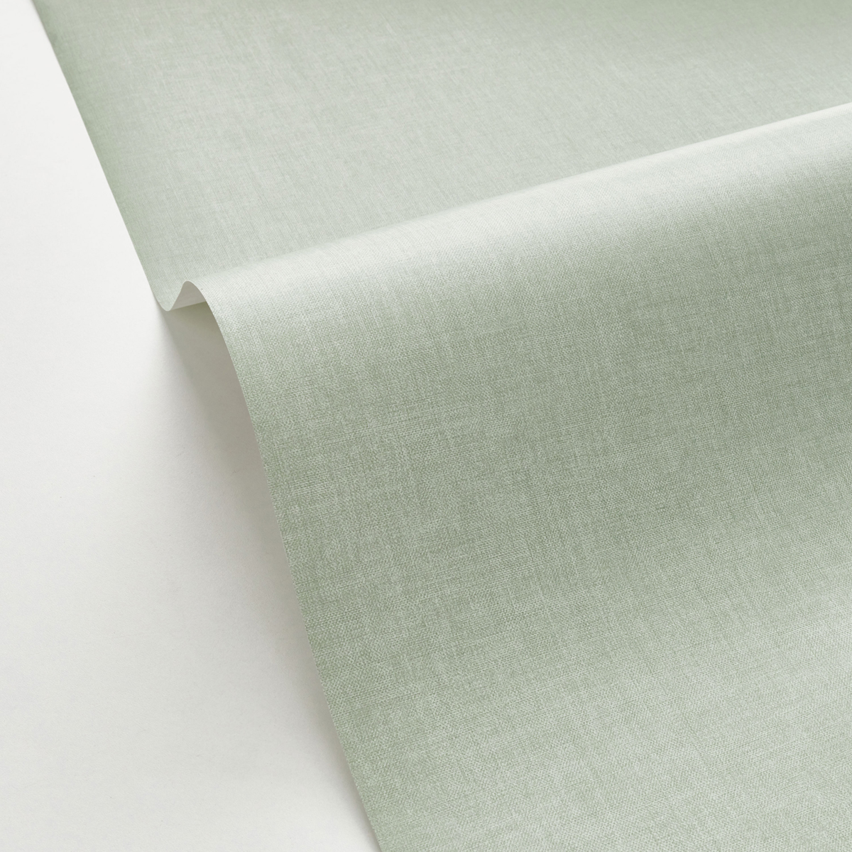 Papier peint Uni Lin vert amande - Les Minis Mondes de Casélio | Réf. MNM100607020