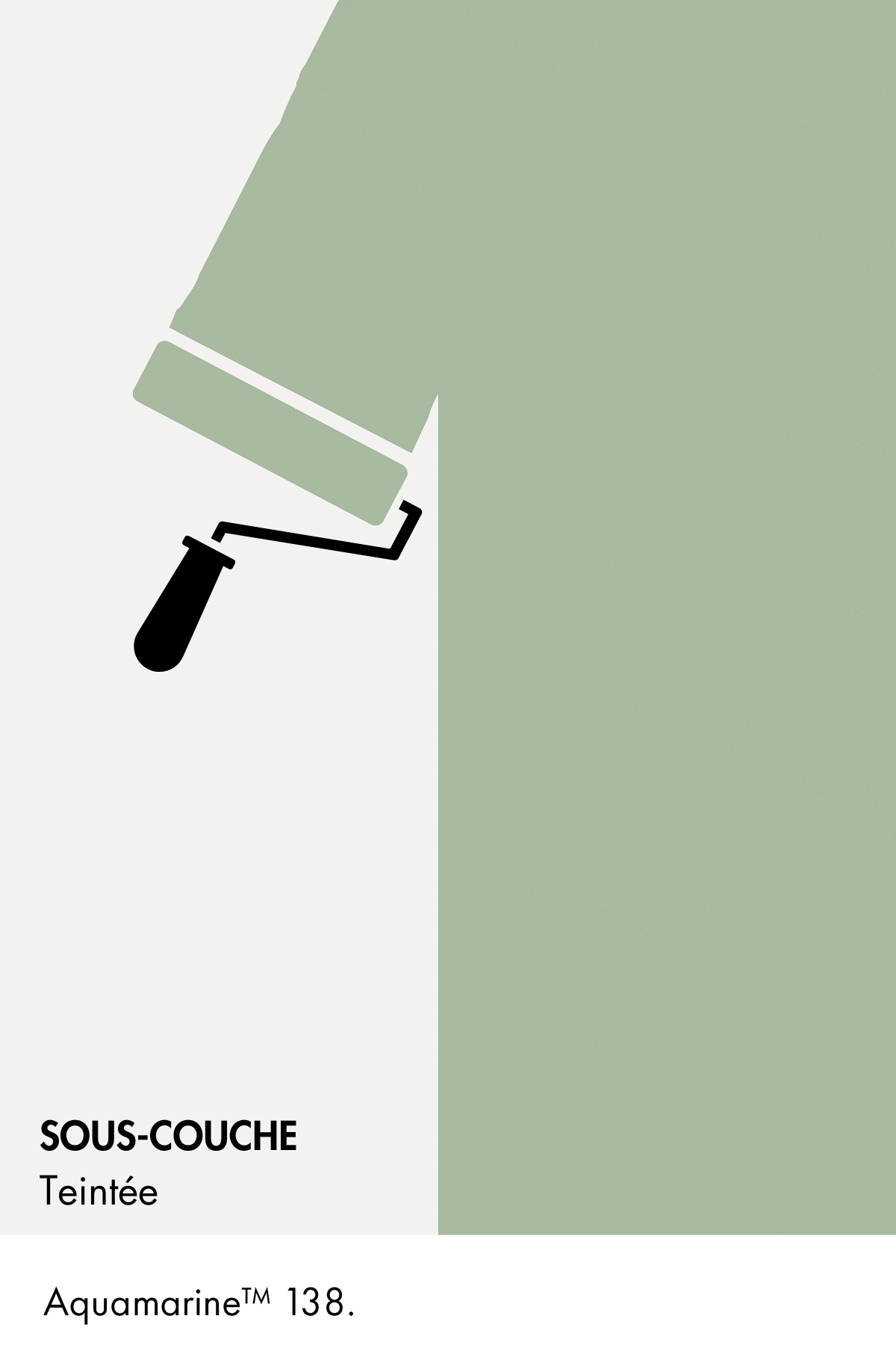 Sous-couche teintée Aquamarine n°138 Intelligent ASP (All Surface Primer) 1 litre