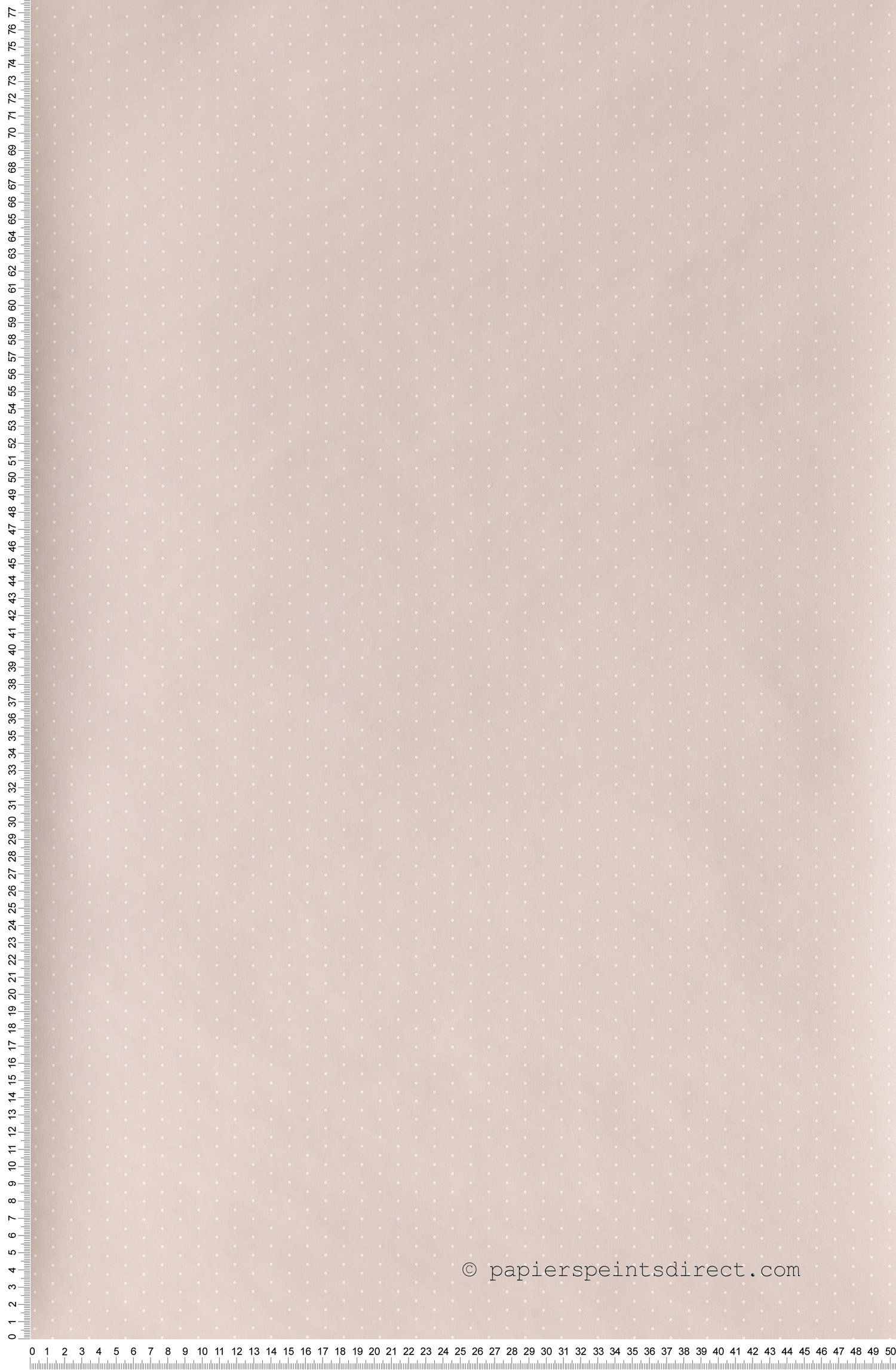 Papier peint enfant Pois beige - Rose & Nino de Casadéco | Réf. RONI29791118