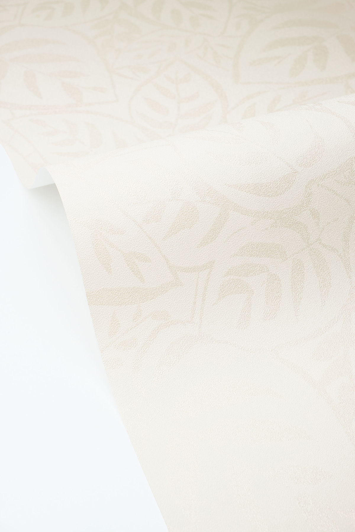 Papier peint Grande Feuille Caluna blanc irisé - Blue Shades de Casélio | Réf. BLS107550000