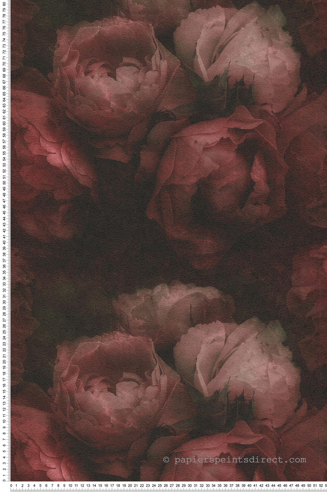 Papier peint Rose Romantic Dream rouge - New Walls d'AS Création | Réf. SP15237